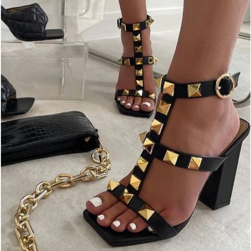 Valentino Garavani inspired Studded Heel size 7